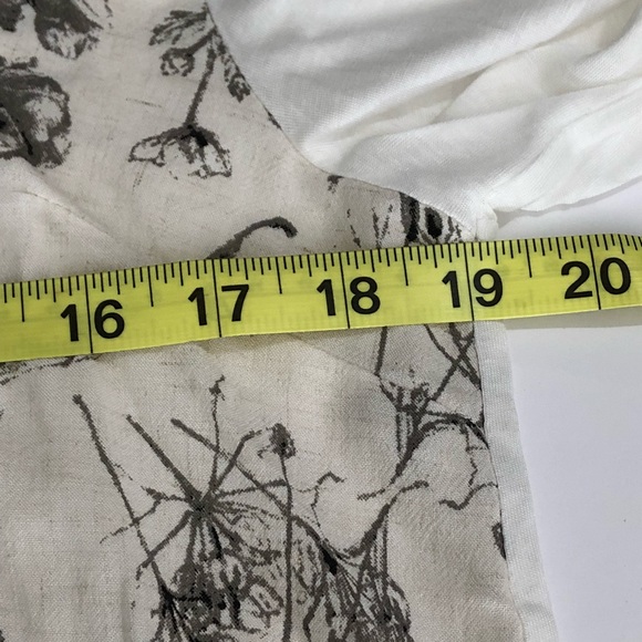 Mystree Floral Slub and Knit Top Size M - Picture 6 of 8